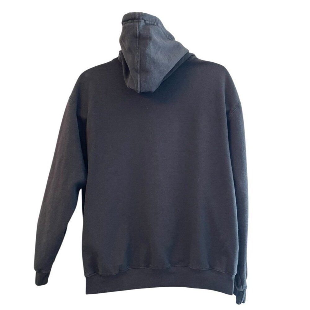 The Drive Clothing Mens Large Black Hoodie Sweatshirt Comfort Kills Fleece - Picture 3 of 4